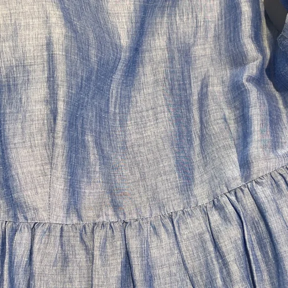 Co high low blue sleeveless dress sz S - Picture 6 of 10